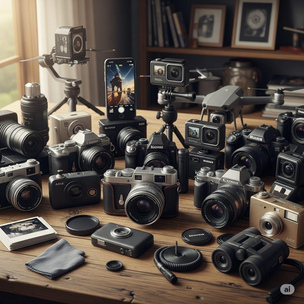 كاميرات وأجهزة تصوير