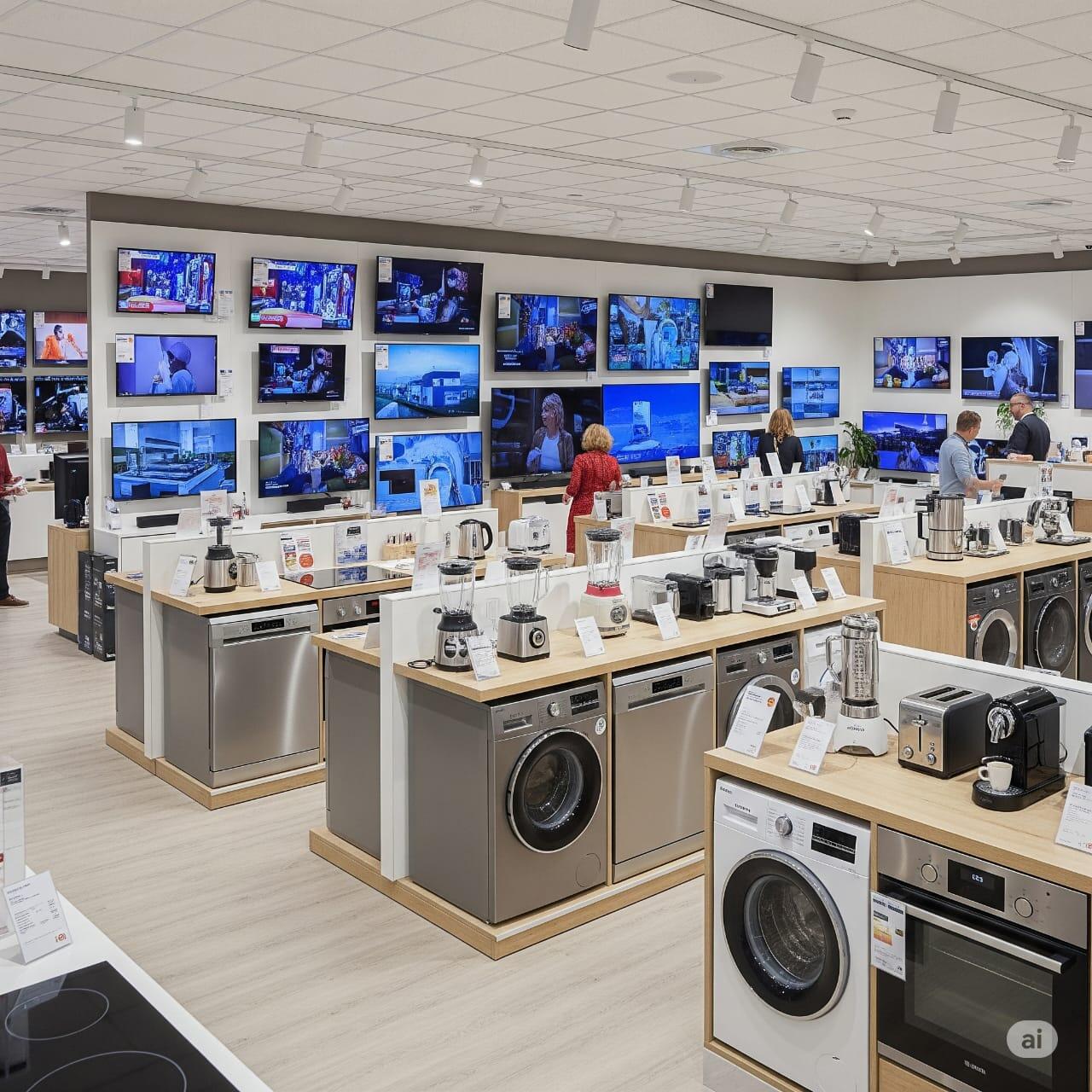 أجهزة التلفاز والأجهزة الكهربائية المنزلية