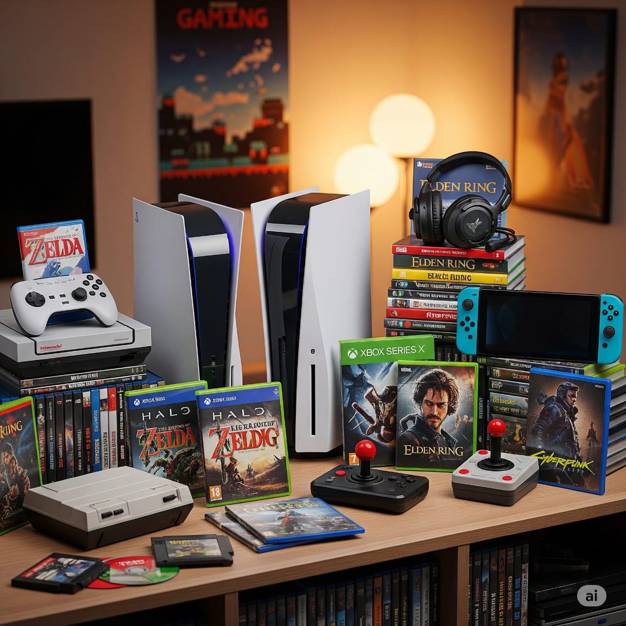 أجهزة الألعاب الإلكترونية وألعاب الفيديو