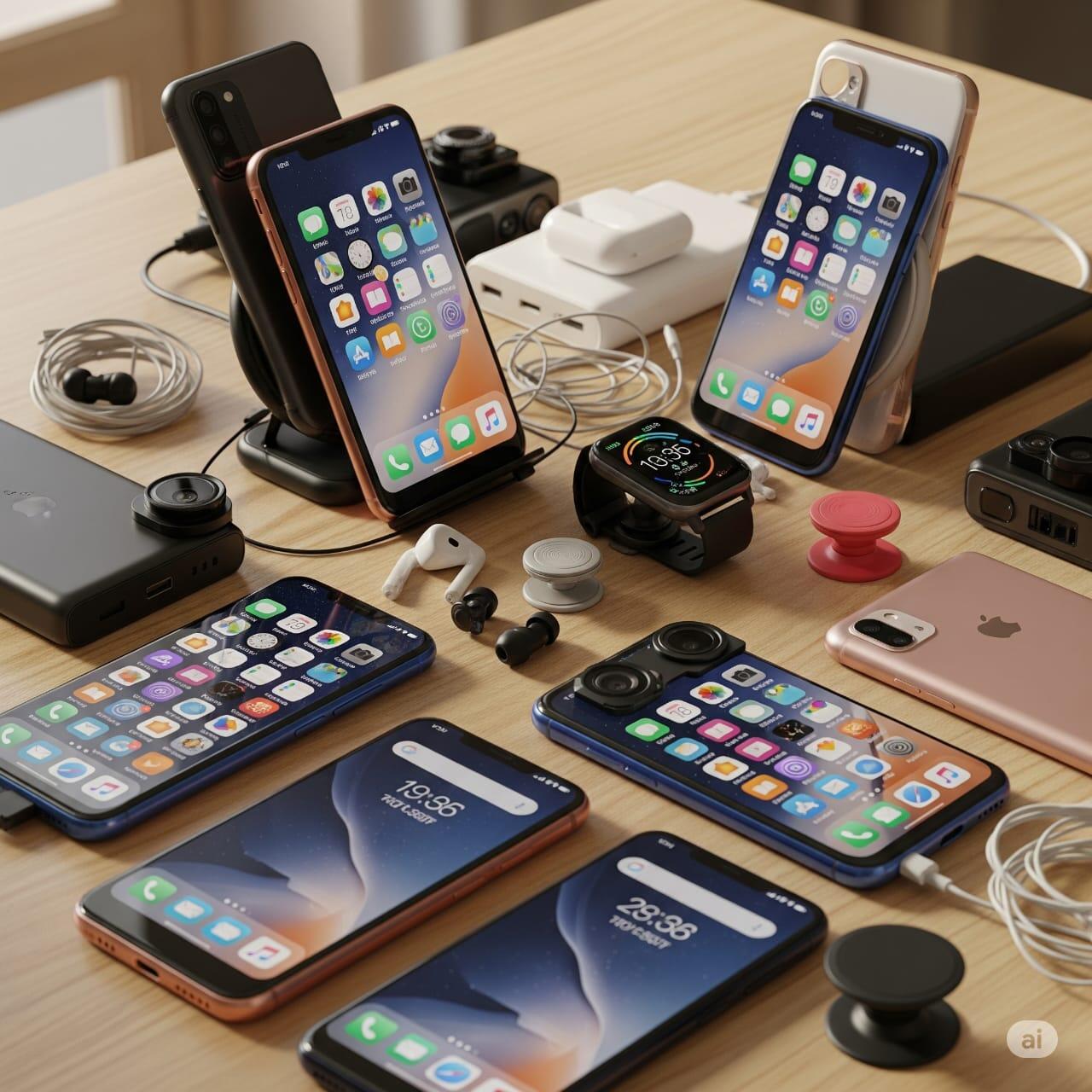 الهواتف الذكية والإكسسوارات