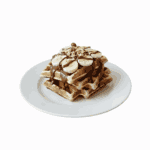 Gaufre Choco-Banane Fruits Secs