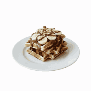 Gaufre Choco-Banane Fruits Secs