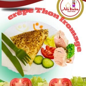 Crêpes salées Thon fromage