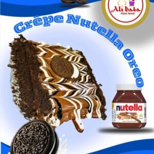 Crepes Sucrée Nutella Oreo