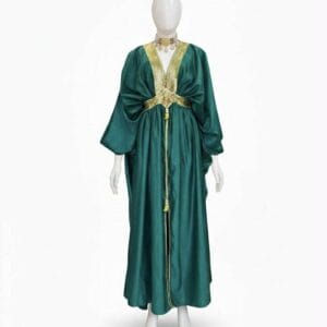 Abeya Saphir Vert-عباية
