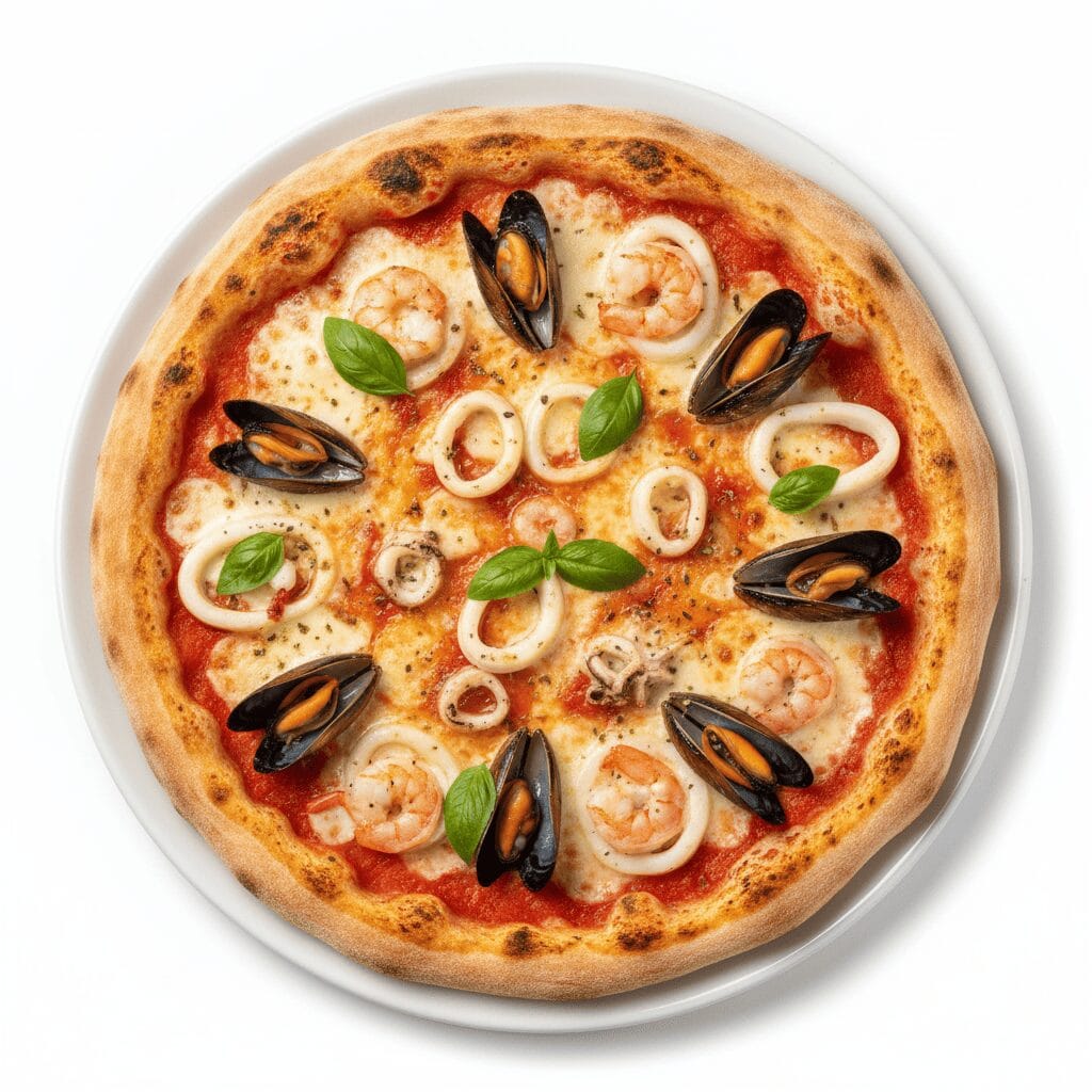 pizza fruits de mer