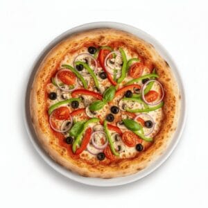 pizza végétarienne