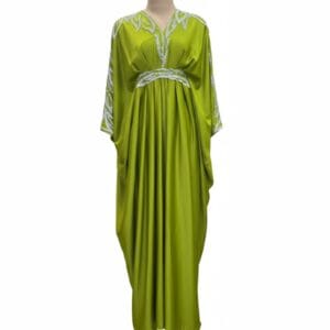 Abeya Verdure de Soie- عباية