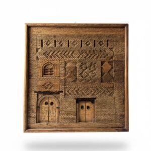 élément décoratif en bois- قطعة زخرفية خشبية